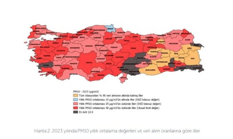 Türkiye'nin en temiz havasına sahip tek ili belli oldu 2